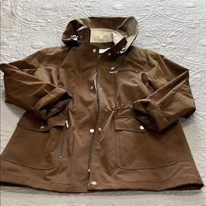Liz Claiborne brown Jacket coat M